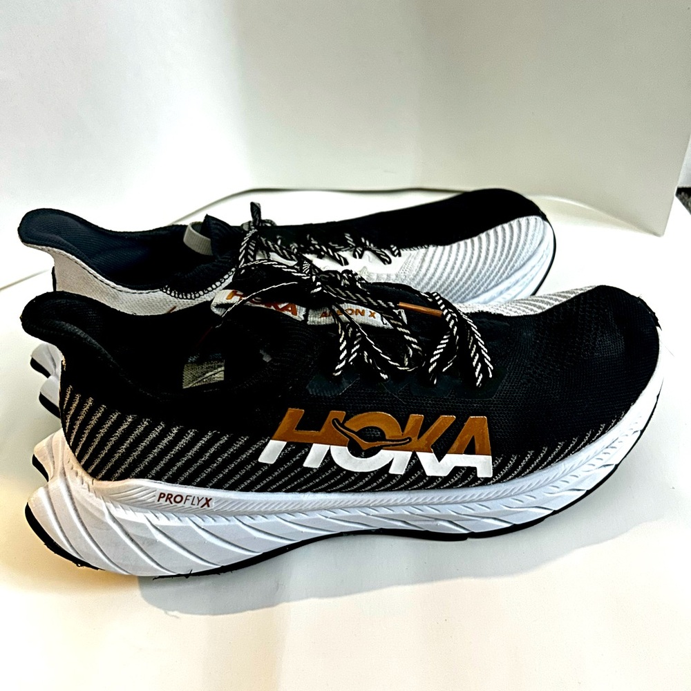 The Hoka Carbon X 3 running shoes